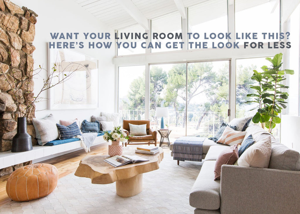 New Series Alert: Get The Look For Less – Emily’s Glendale Living Room