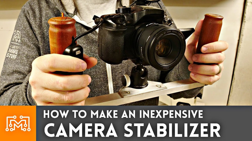 We made a camera stabilizer out of cheap and scrap materials! This video was sponsored by SimpliSafe, check them out at