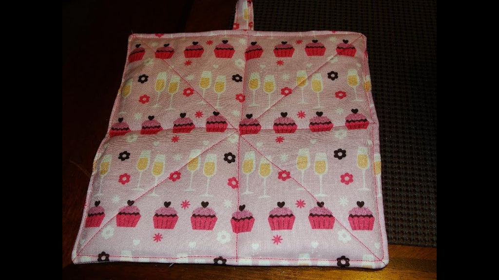 EASY How to Make a Hot Pad (Tutorial) hotpad pot holder by CookingAndCrafting (9 years ago)