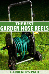 If you have a garden hose, you’re going to want to buy some kind of reel or other storage unit where you can tuck it away.