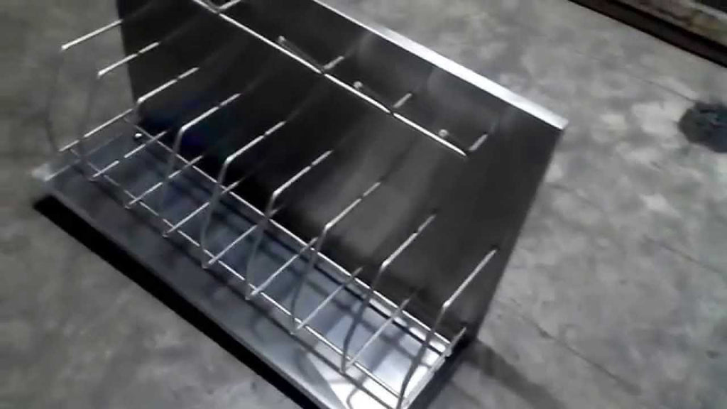 Bed Pan Rack The CMP Metal has designed Bed Pan Rack with Tray which is well designed for specimens Tray and Bad Pan Rack manufactured