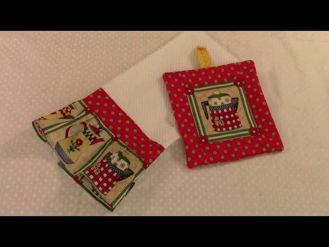 15 Minute Towel - Pot Holder Set by The Sewing Room Channel (1 year ago)