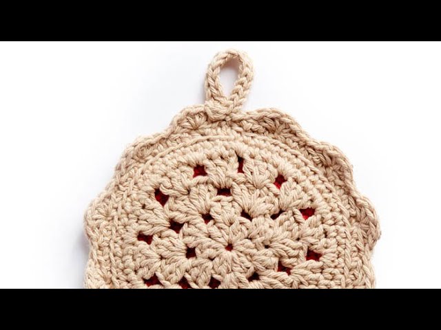 Crochet Cherry Pie Pot Holder Pattern | The Crochet Crowd by The Crochet Crowd (4 years ago)