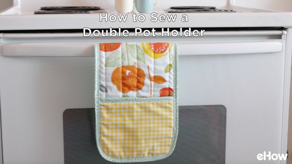 How to Sew a Double Pot Holder by eHow (2 years ago)