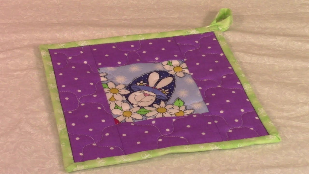 Spring Pot Holder - easy detailed instructions by The Sewing Room Channel (2 years ago)
