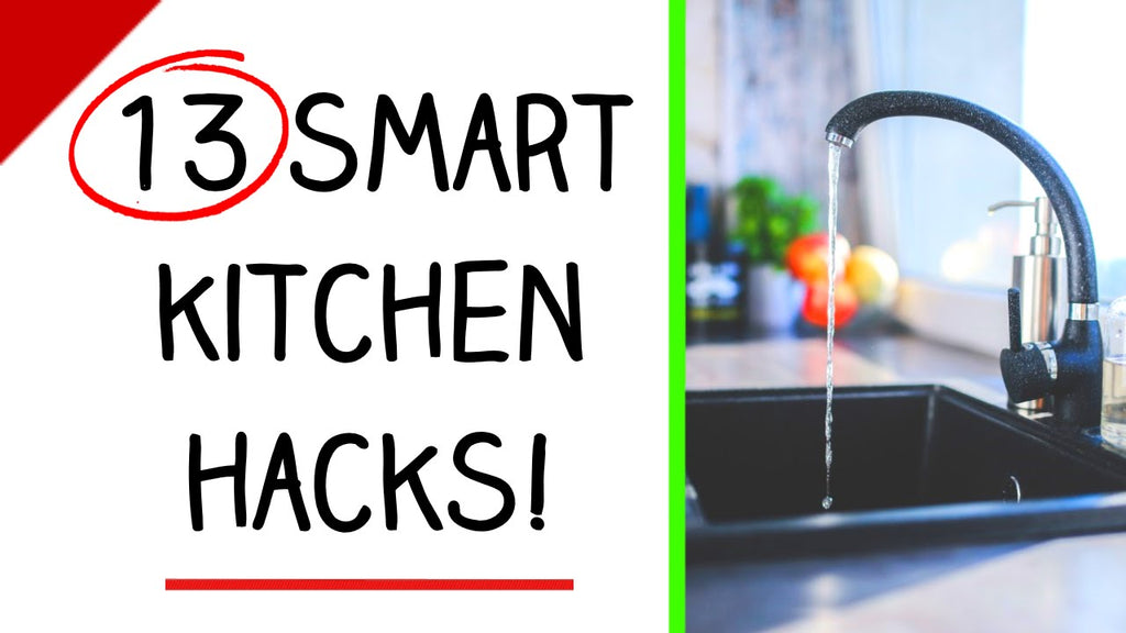 NEW VIDEO JUST POSTED, 15 MORE KITCHEN + FOOD HACKS Watch here: