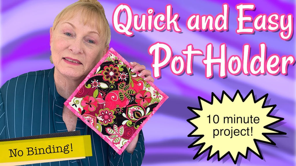 Quick and Easy 10 Minute Pot Holder | The Sewing Room Channel by The Sewing Room Channel (2 months ago)