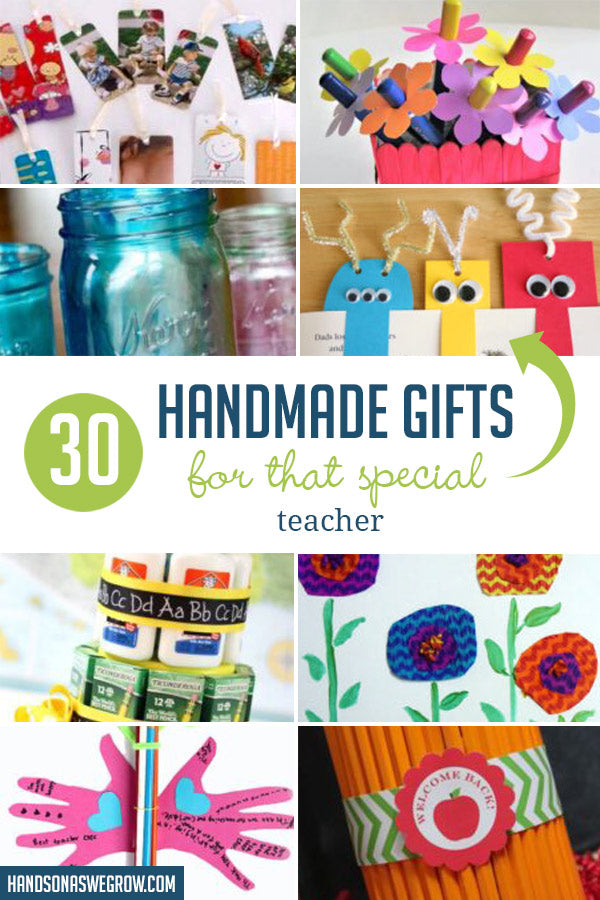 Click here to read 30 Teacher Appreciation Gifts Kids Can Make on Hands On As We Grow®