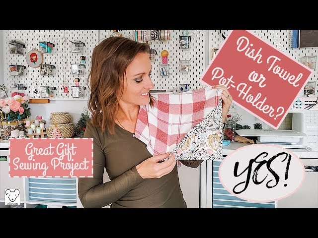 Today's project has become one of my favorite gifts to MAKE and GIVE! This craft takes an ordinary store bought dish towel and a custom made pot holder (think ...