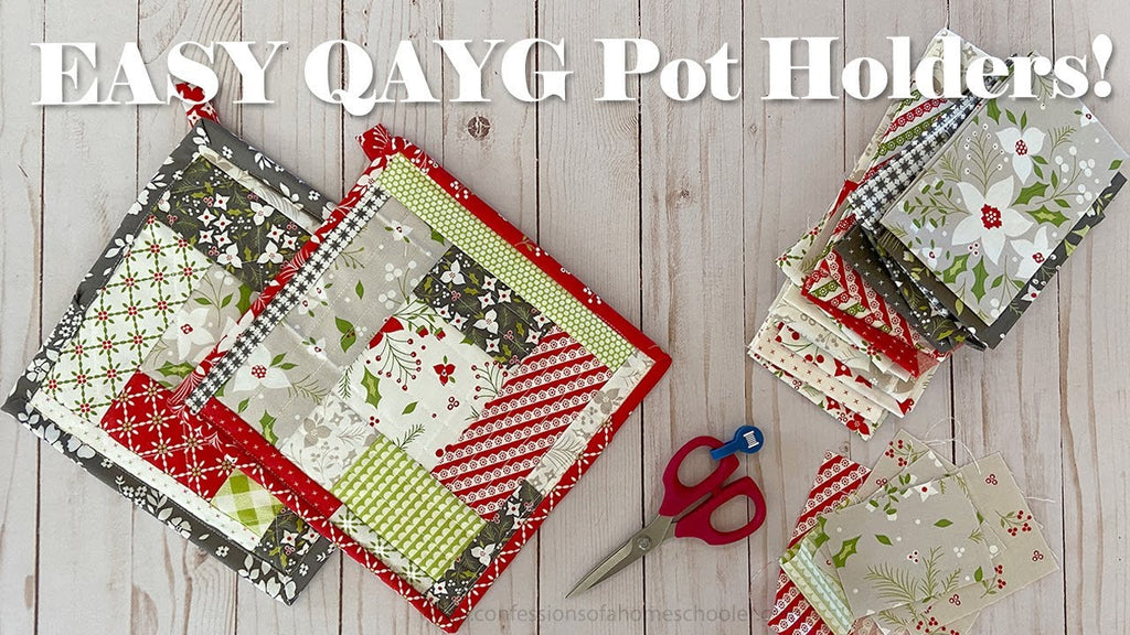 EASY Quilt As You Go ~ Pot Holder Tutorial! // VLOGMAS 17 by Erica Arndt (4 months ago)