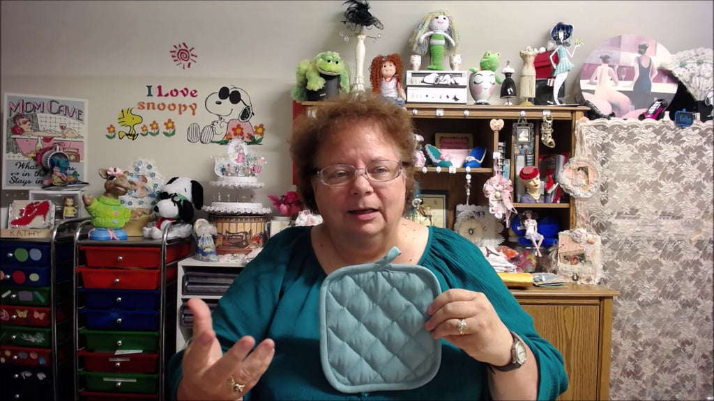 ALTERED POT HOLDER CHALLENGE! by Kathy's Cards (3 years ago)