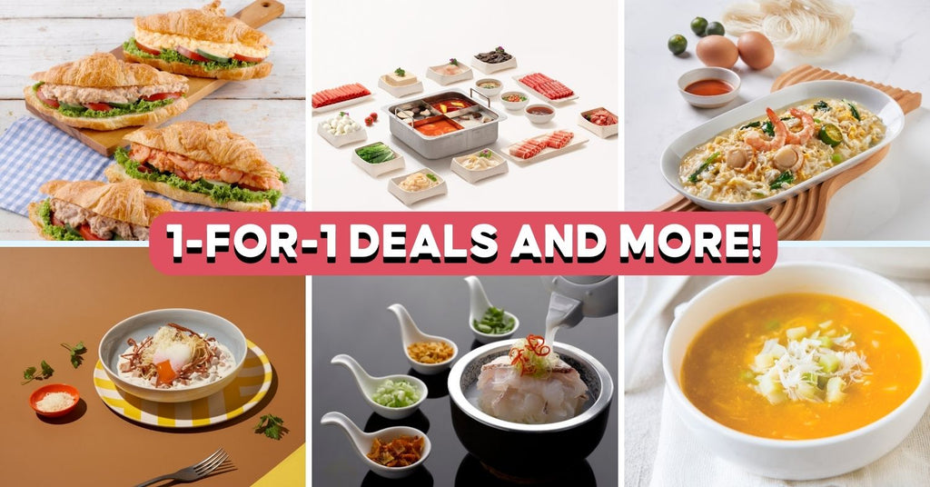 10 Food Deals To Check Out—1-For-1 Pasta, Free Pork Belly Rolls And More