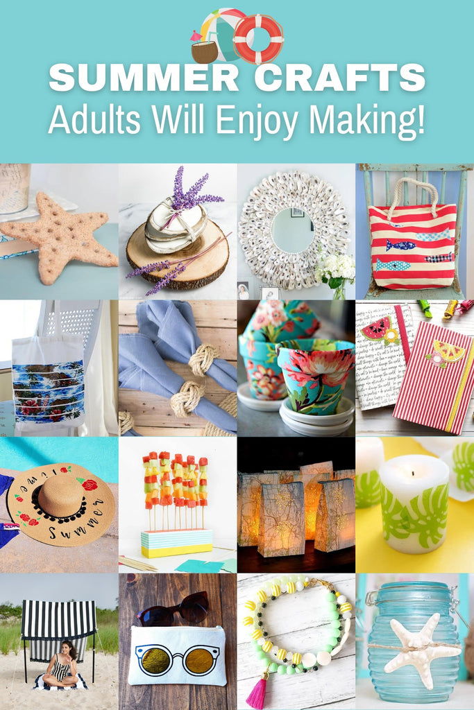 Summer Crafts for Adults: 40 Creative Ideas You’ll Love!