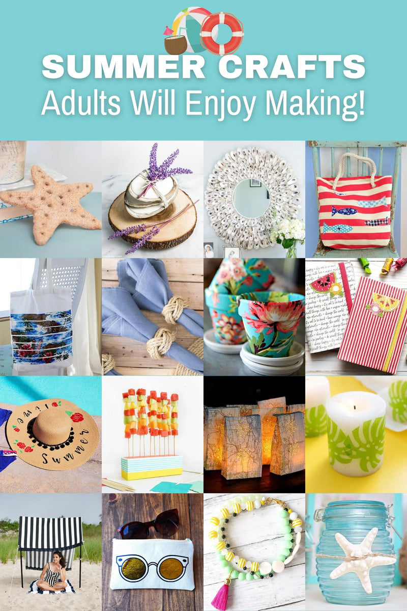 Summer Crafts for Adults: 40 Creative Ideas You’ll Love! – Decoformax