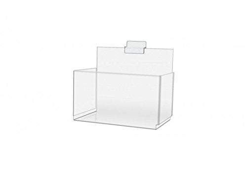 Marketing Holders Slatwall Bins Trays Organizer Display Racks Holders 8" Bin Single Pocket