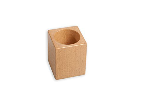 Amazing Child Small Wooden Pencil Holder - Attractive Small Pencil Pot Made from Beech