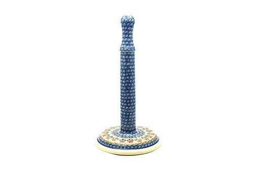 Polish Pottery Paper Towel Holder - Maraschino