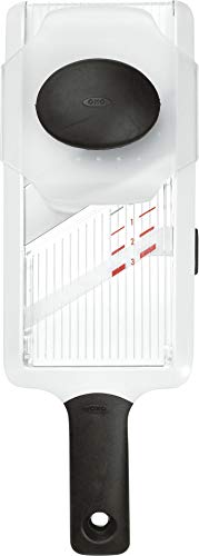 OXO 1119100 Good Grips Hand-Held Mandoline Slicer, Standard, White