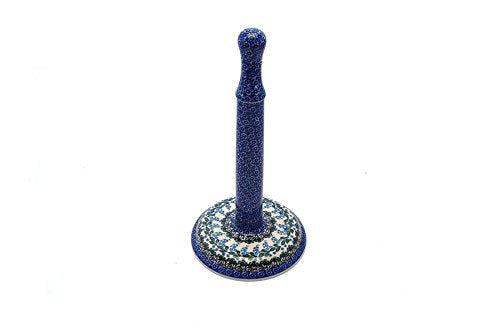 Polish Pottery Paper Towel Holder - Wisteria