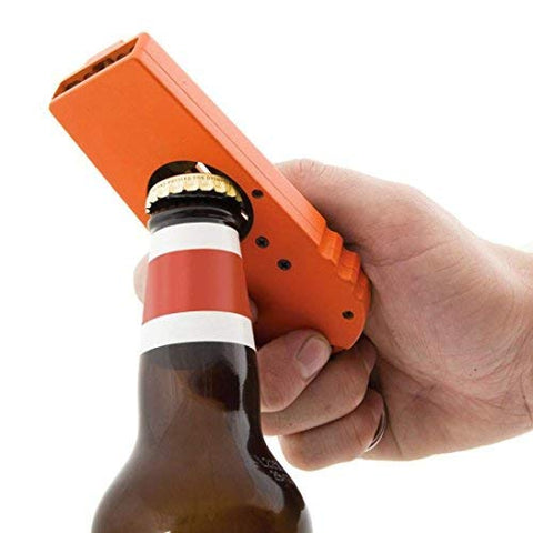 Vovomay Flying Zappa Beer Drink Bottle Opener Cap,Launcher Top Shooter Key Ring Gift