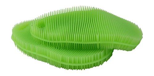 - Green Stay Clean Silicone Scrubby By Tortuga Home Goods
