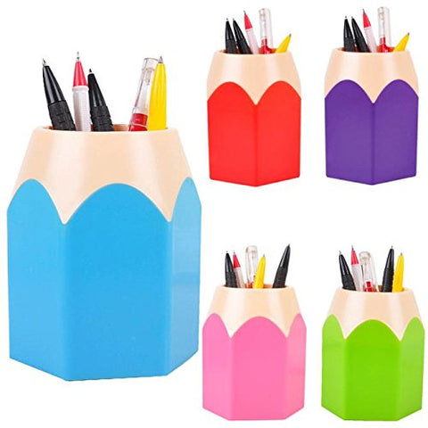 Tpingfe Makeup Brush Vase Pencil Pot Pen Holder Stationery Storage for Kitchen Bathroom Office Desk Organizer Pen Holder