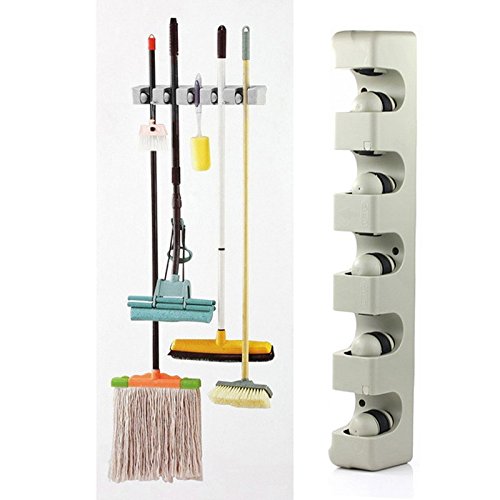 Kitchen Storage Organizer Wall Mounted 5 Mob ABS plastic Hardware tools, Sports equipment, Cleaning tools and Kitchen Hanger