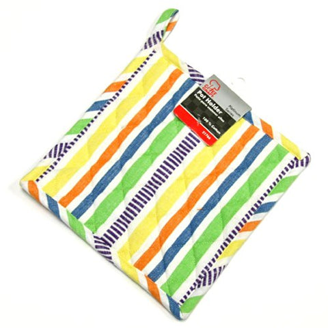 Chef Craft Pot Holder, Striped