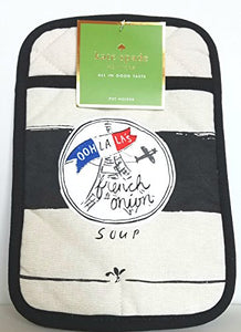 Kate Spade New York French Onion Soup Pot Holder, Flaxseed