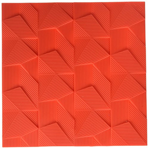 GIR: Get It Right GIRKM1103RED Kitchen Mat Silicone Trivet/Potholder, 8", Red