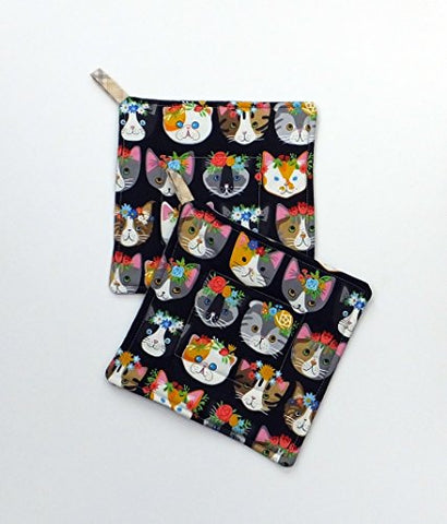 Cat Potholder Set of 2