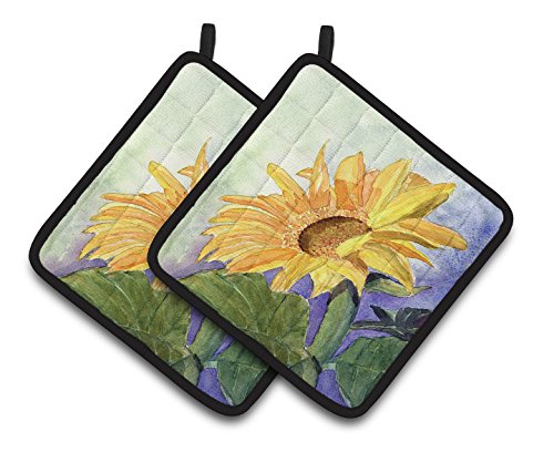 Caroline's Treasures Flower - Sunflower Pair of Pot Holders RDR2001PTHD, 7.5HX7.5W, Multicolor
