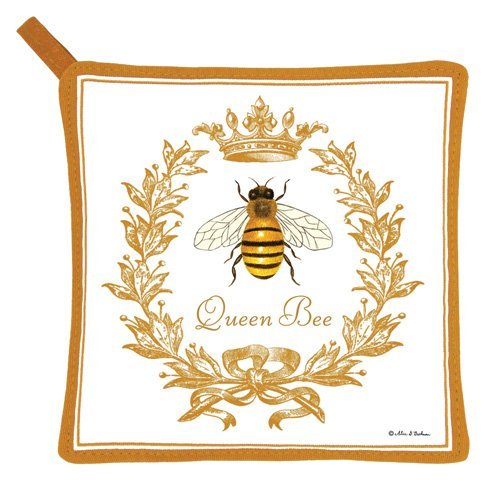 Alice's Cottage Queen Bee Kitchen Linens (1) (Potholder (1))