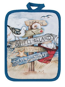 Kay Dee Designs Beach Signs Potholder