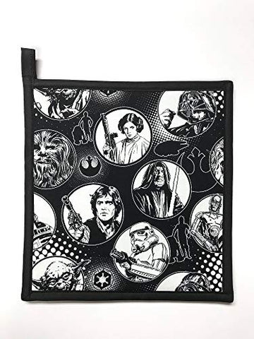 Star Wars - Black & White - Handmade 9x9" Pot Holder