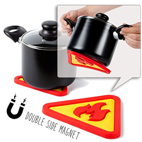 Design Studio Labyrinth BCN Hots Pot Magnetic Silicone Trivet - Hot Pad - Pot Holder