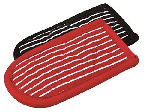 Lodge Striped Hot Handle Holders/Mitts, Set of 2