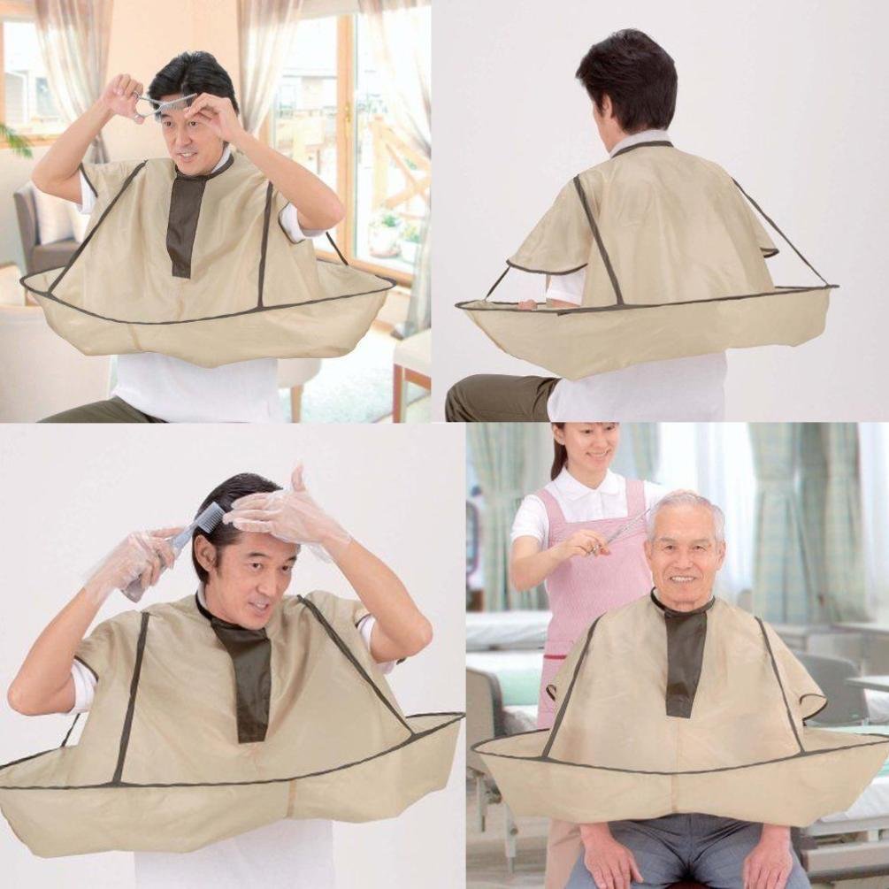 YJYdada DIY Hair Cutting Cloak Umbrella Cape Salon Barber Salon And Home Stylists Using