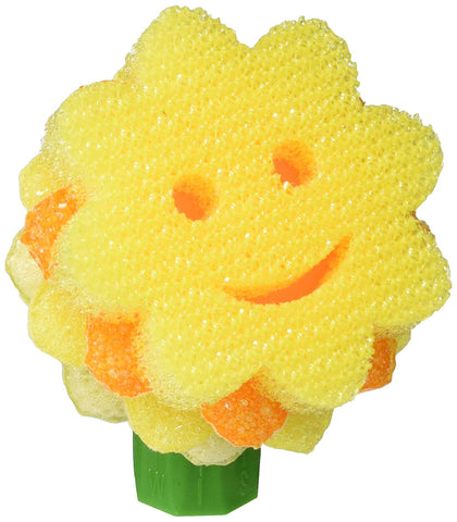 Scrub Daddy – Scrub Daisy Dishwand System - Replacement Head - The Sunflower Pot & Pan Scourer