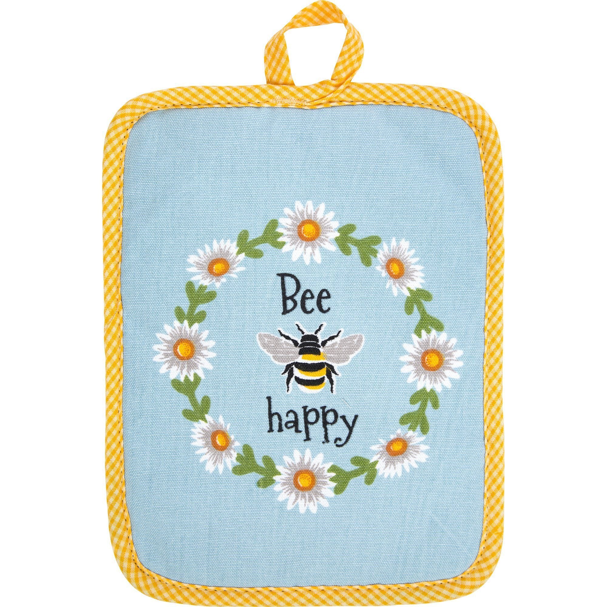 Bee Happy Pot Holder