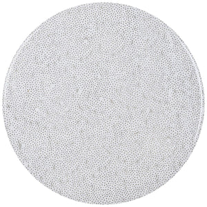 Aprons by JeM Sequin Silicone Trivet – White – 8in