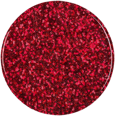 Aprons by JeM Sequin Silicone Trivet – Red – 8in