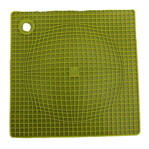 Casabella Pot Holder Trivet Lime Green 7"x 7" Silicone Item # 53413