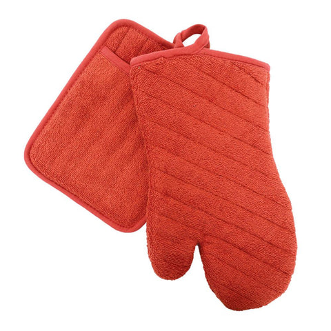 Oven Mitt and Pot Holder Set