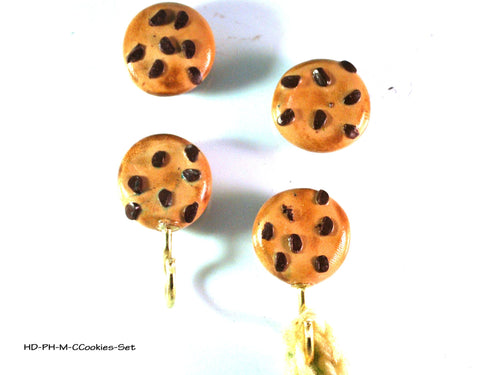 Chocolate Chip Cookie Magnets, Cookie Pot holder Magnets, Kitchen Magnets, Fridge Magnets, Refrigerator Magnets