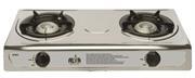 Alva Stainless Steel Two Plate Gas Stove Retail Box 1 year warranty