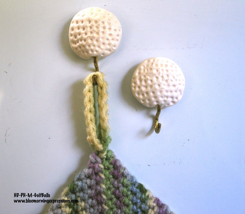 Golf Ball  Pot Holder Kitchen Magnets, Fridge Magnets, Refrigerator Magnets, Potholder Magnets