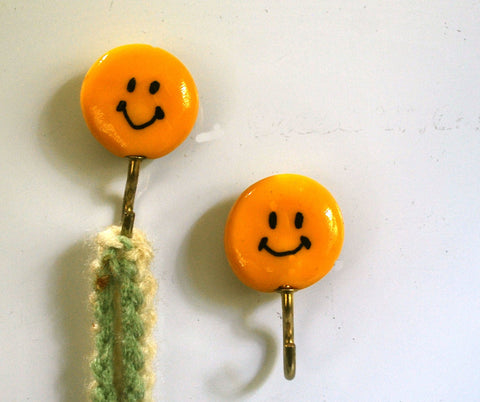 Smiley Face Kitchen Magnets, Fridge Magnets, Refrigerator Magnets, Potholder Magnets