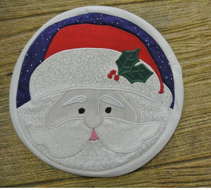 Christmas Pot Holder Round - single