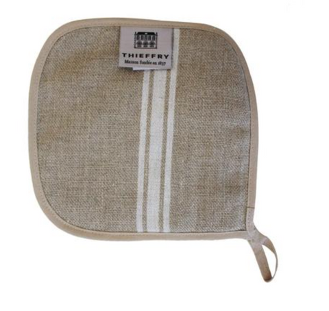 Pot Holder - Linen Thieffry Monogramme